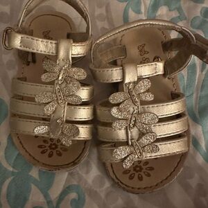 Stylish Gold Sandals for Kids